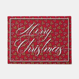 Tapete Corações Vermelhos e Elegantes Boho Corações