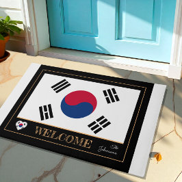 Tapete Coreia do Sul, Bandeira Coreana Mat/Esportes Bem-v