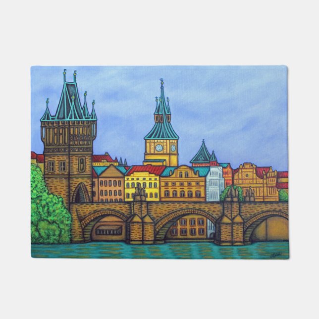Tapete Cores de Praga Doormat (Frente)