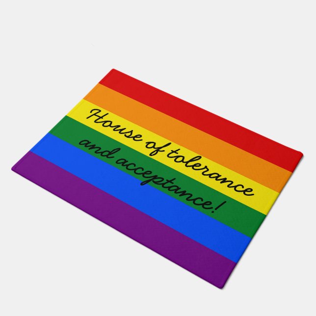 Tapete CORES DO RAINBOW FLAG + suas ideias (Inclinado)
