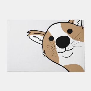 Tapete Corgi Face