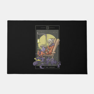 Tapete Cortagem de Sewing Hermit Tarot Card Entalhe