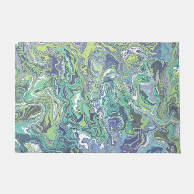 Tapete Corte de Padrão de Textura Marble (Frente)