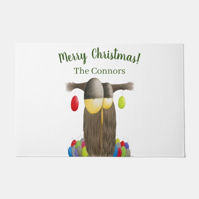 Tapete Coruja de Férias Fresco (Frente)