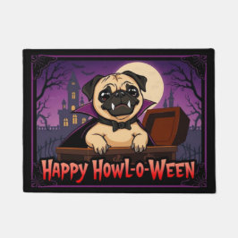 Tapete Count Pug Happy Howl-o-Ween