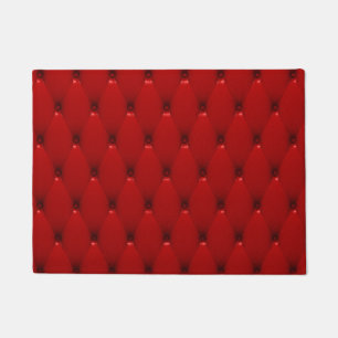 TAPETE COURO VERMELHO