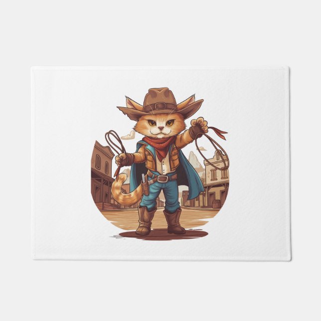Tapete Cowboy Cat (Frente)