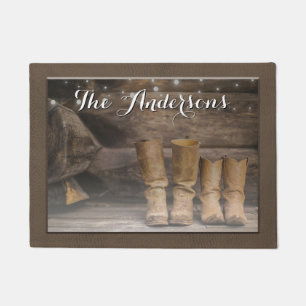Tapete Cowboy Ocidental Boots Russo Barn