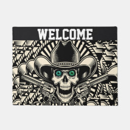 Tapete Crânio e Armas