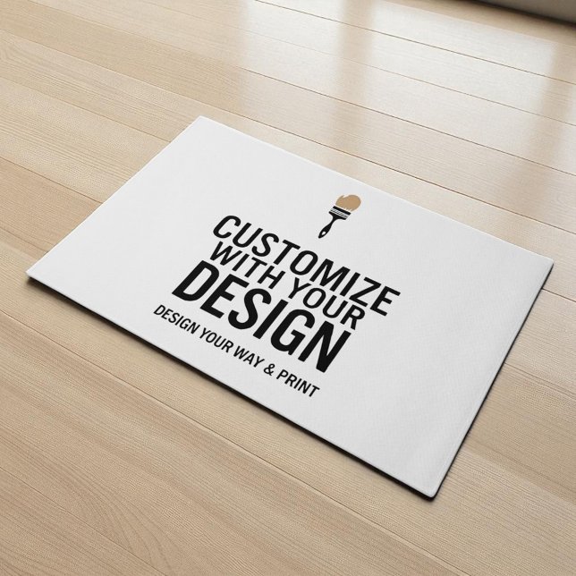Tapete Create Your Own Company Branded Custom Minimalist  (Criador carregado)