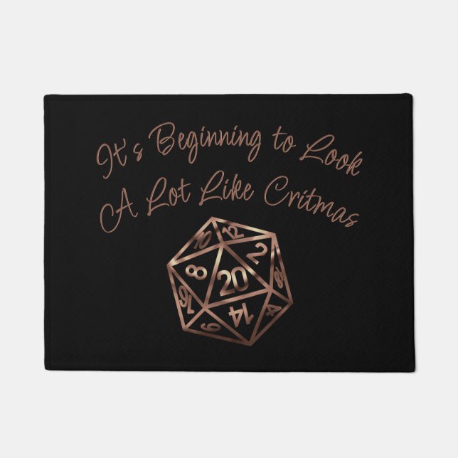 Tapete Critérios D20 Azuis | RPG Fantasy Tabletop Gamer D (Frente)