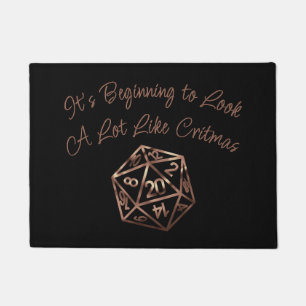 Tapete Critérios D20 Azul   RPG Fantasy Tabletop Gamer D