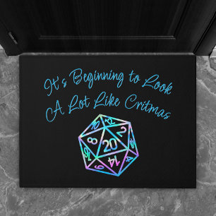Tapete Critérios RPG Holo Fantasy Tabletop Gamer Dice