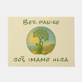 Tapete Croatia Olive Oil Vintage Label Art