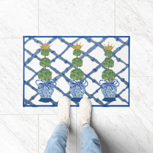 Tapete Crown Topiary Chinoiserie Ginger Jars Jar