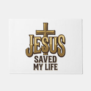 Tapete Cruz Vintage Jesus Salvou Minha Vida