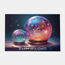 Tapete Crystal Snowballs Holiday Doormat