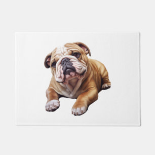 Tapete Cub do Bulldog Inglês do fofinho - Docinho Enrugad