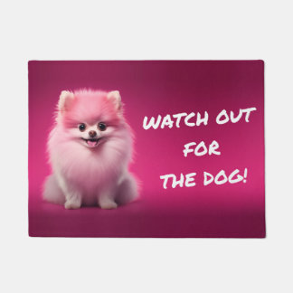 Tapete ¡Cuidado con el perro! / Beware of the dog!