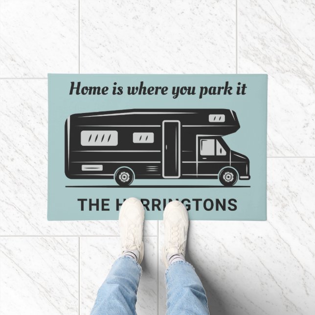 Tapete Custom name, text & color Camper Van (Interior)