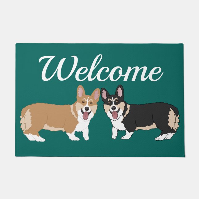 Tapete Cute Corgi  (Frente)