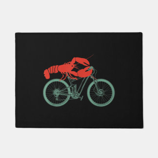 Tapete Cycling Lobster MTB Cycologist Funny Cyclist