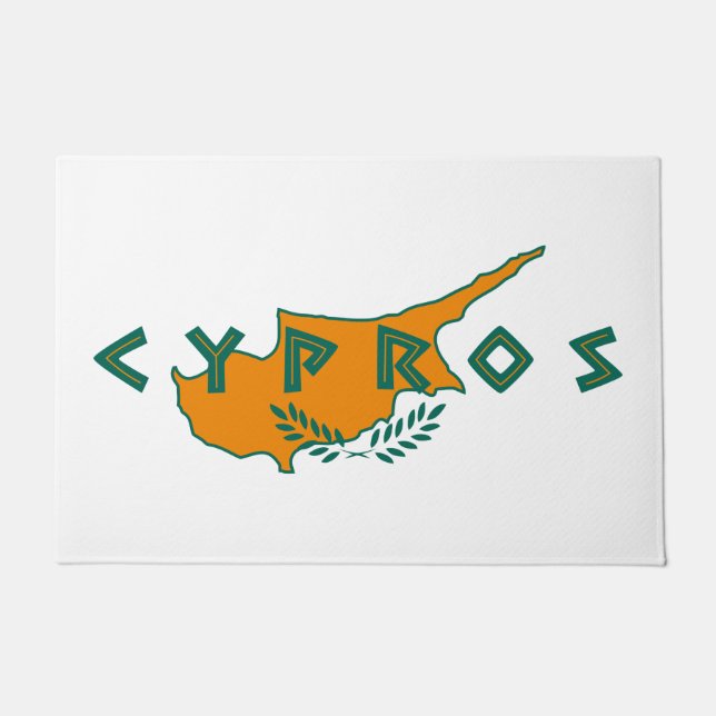 Tapete Cyprus cypros country flag text symbol greek trave (Frente)