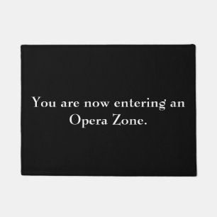 Tapete Da "doormat da zona ópera"