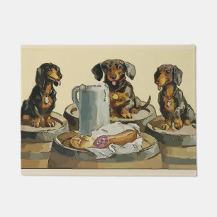 Tapete Dachshills no Butchers, adicione texto