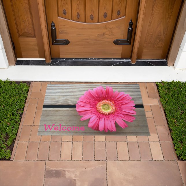 Tapete Daisy no Deck Welcome Mat (Ar livre)