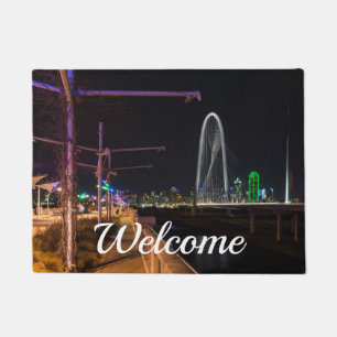Tapete Dallas Evening Walk Dormat de Boas-vindas