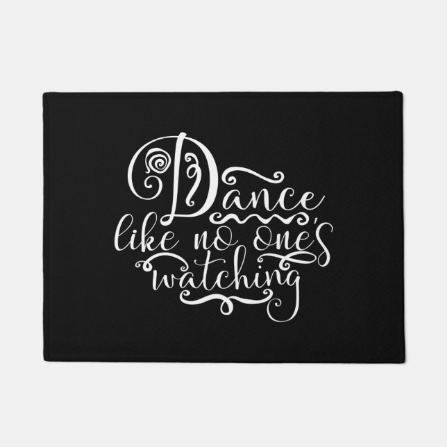 Tapete Dançar Como Ninguém Assistindo Ursos Dançar (Frente)