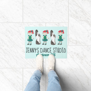 Tapete Dance School Studio Tap Calçados Professores Dança