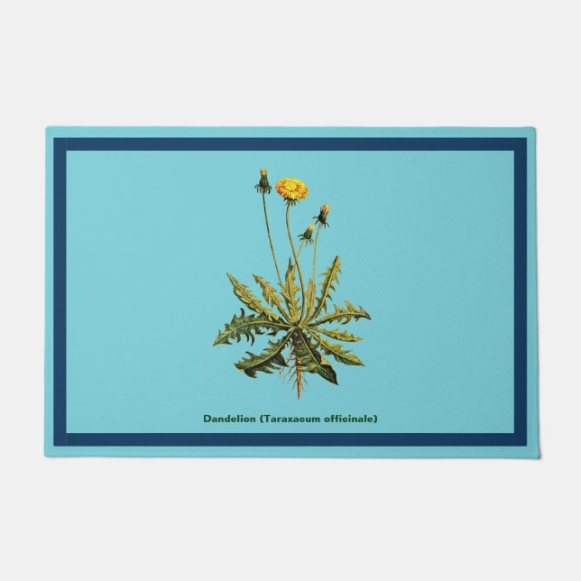 Tapete Dandelion On Blue (Frente)