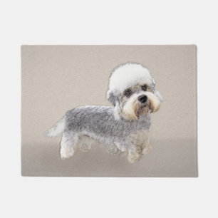 Tapete Dandie Dinmont Terrier pintando pintura original d