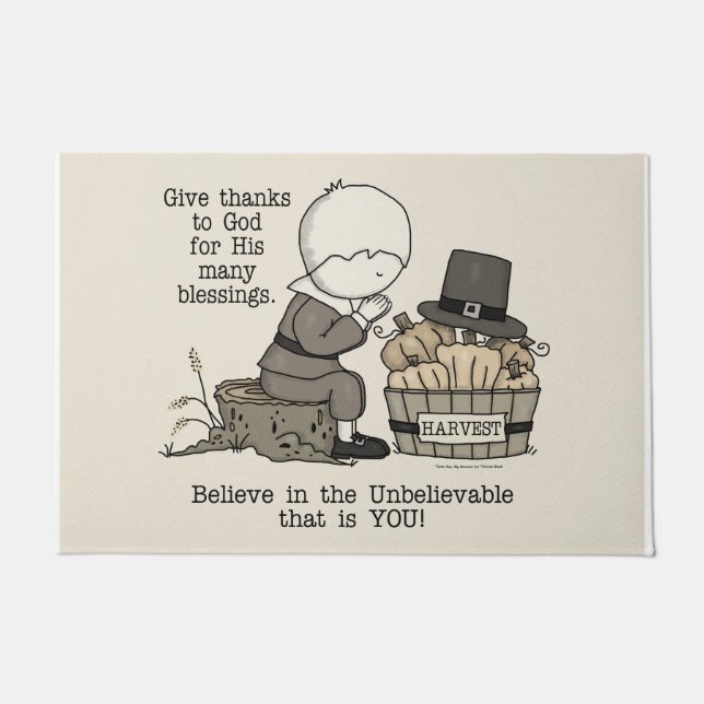 Tapete Dar Obrigados (Frente)