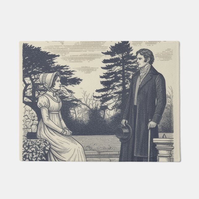 Tapete Darcy and Elizabeth (Frente)