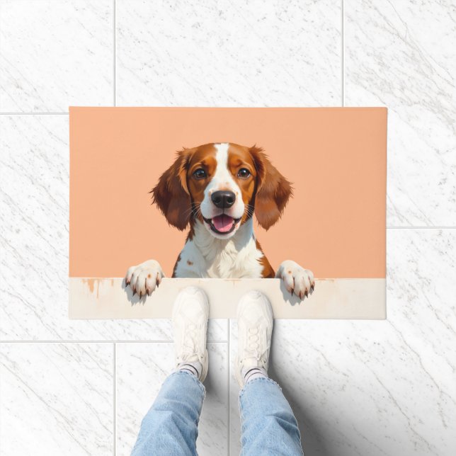 Tapete de Arte Brittany Spaniel (Interior)