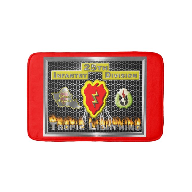 Tapete De Banheiro 25ª Divisão de Infantaria (frente)