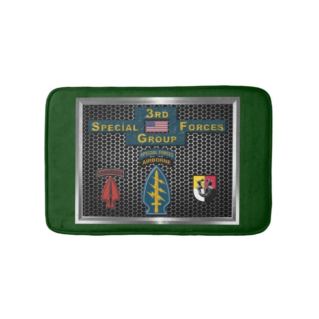 Tapete De Banheiro 3º grupo de operações especiais (SOF) (frente)