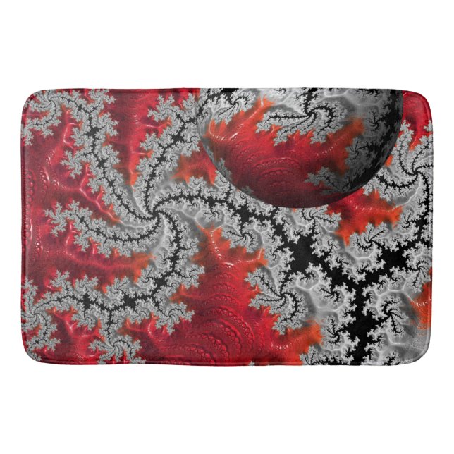 Tapete De Banheiro A Beleza de Mandelbrots Bath Mat (Frente)