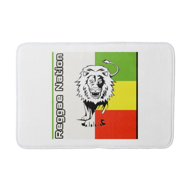 Tapete De Banheiro A Reggae Nation Bath Mat (Frente)