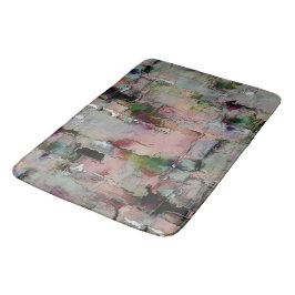 Tapete De Banheiro A rocha colorida predominou o salmão em cinzas esv