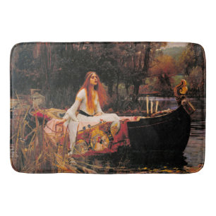 Tapete De Banheiro A Senhora de Shalott (Beleza Medieval)