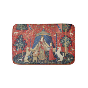 Tapete De Banheiro A senhora e o unicórnio: "A meu somente desire