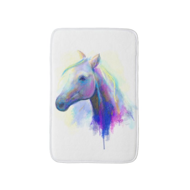 Tapete De Banheiro Abstrato Bath Mat (Frente Vertical)