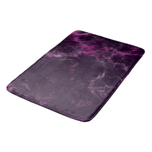Tapete De Banheiro abstrato de mármore rosa e roxo