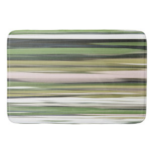 Tapete De Banheiro Abstrato nº 2: borrão verde-oliva