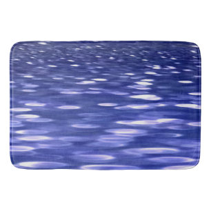 Tapete De Banheiro Abstrato nº 3: Shimmer azul