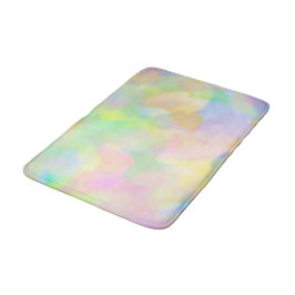 Tapete De Banheiro Abstrato Pastel